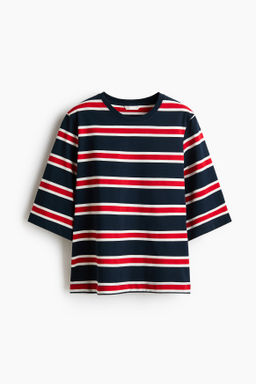 Camiseta de algod?n de corte holgado