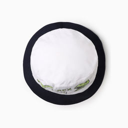 Цена за 2 шт. Панама детская, размер 46-48, белая/синяя