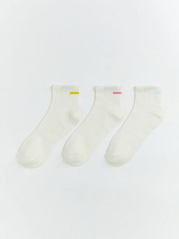 ?izgili Kad?n Patik ?orap 3l?