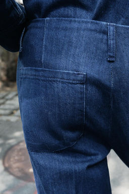 ZW COLLECTION BOOTCUT MID-WAIST JEANS - Zara фото 5