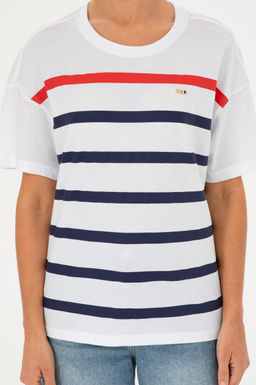 U. S. Polo Assn / Женская белая футболка - U.s. polo assn фото 6