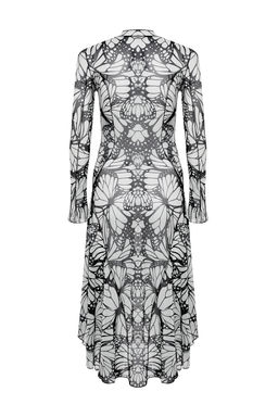 Cok Renkli A-Kesim Astars?z Orme Tul S?k Abiye Elbise TPRSS24EL00029 - Trendyolmilla фото 9