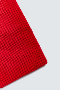 WOOL AND CASHMERE KNITTED SCARF - Zara фото 3