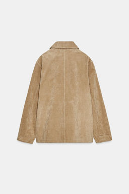 SUEDE LEATHER JACKET - Zara фото 14