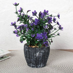 Цветочная композиция Зелень 19 см / 9090-15 /уп 12/72/ - Галеонтрейд фото 5