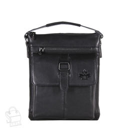 Сумка мужская кожаная 7612Z black Zinimxs