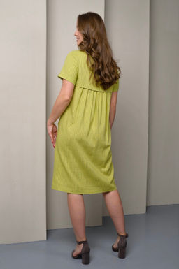 100% ЛЁН Базовое платье прямого силуэта - Новый лен фото 3