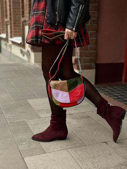 Сумка женская из телячьей кожи