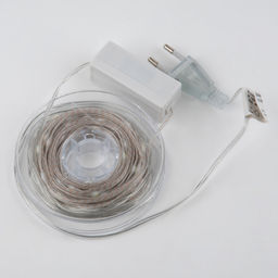 ULD-S1000-100/DTA WARM WHITE IP20 DEW BAND Гирлянда светодиодная "Полоса", 10м. 100 светодиодов. Теплый белый свет. Провод прозрачный. ТМ Uniel
