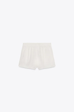MINI SHORTS WITH DRAWSTRING - Zara фото 6