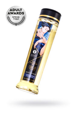 Масло для массажа Shunga Seduction Midnight flower, возбуждающее, 240 мл
