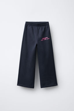 KPOP DEMON HUNTERS NETFLIX  WIDE-LEG FLEECE TROUSERS