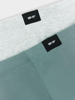 Трусы боксеры мужские в наборе, 2 шт св.серый меланж 4306-А +бриз 411122-2 - Mark formelle фото 7