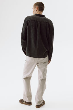 Camisa en muselina de algod?n Regular Fit - H&m фото 8