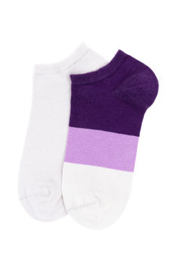 Женские носки-пинетки из двух частей - U.s. polo assn фото 5