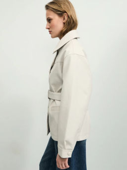 Куртка-рубашка с поясом ZR2604102208-60 / Zarina  фото 6