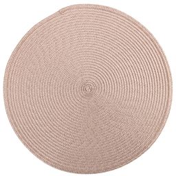 НАБОР ПОДСТАНОВОЧНЫХ САЛФЕТОК NATIVE BEIGE ИЗ 4 ШТ., ДИАМЕТР=38 СМ