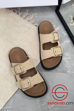 Шлепки женские замшевые - Bruno фото 4