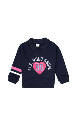 K_z _ocuk Lacivert Sweatshirt