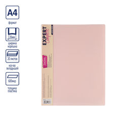 Expert Complete Trend Pastel Pastel Папка с вкладышами 20 л. A4 600 мкм 20 мм диагональ 6 шт. персиковый EC27041320
