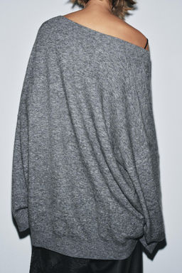 OVERSIZED WOOL SWEATER - Zara фото 6