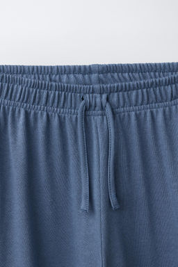 CONJUNTO CAMISETA LAZOS Y PANTAL?N JOGGER / Azul medio - Zara фото 9