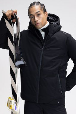 DeFactoFit USB Is?t?c?l? Kayak Montu Su Itici Ruzgar Gecirmez Kapusonlu Fermuarl? Cepli