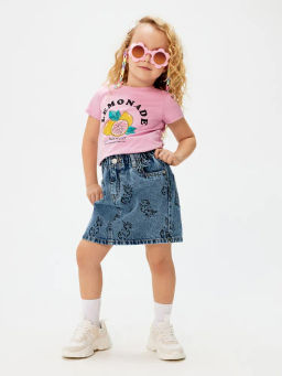 ACOOLA / Юбка джинсовая детская для девочек Metapod синий  фото 2