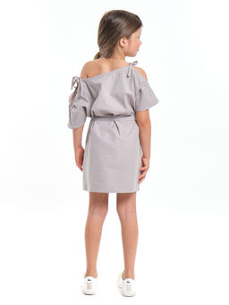 Платье летнее из хлопка UD 7937 св.серый - Mini maxi фото 13