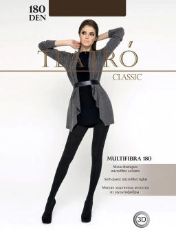 Колготки TEATRO MULTIFIBRA 180 шоколадный  фото 6