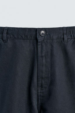 PANTAL?N FLUIDO STRAIGHT FIT / Marino - Zara фото 9