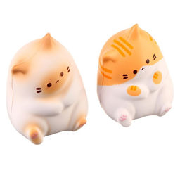 Сквиш игрушка - антистресс «Толстый котик», МИКС