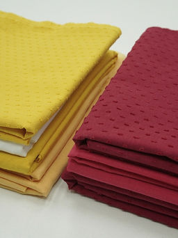 Комплект лоскута 0,5кг Фактурный хлопок и батист