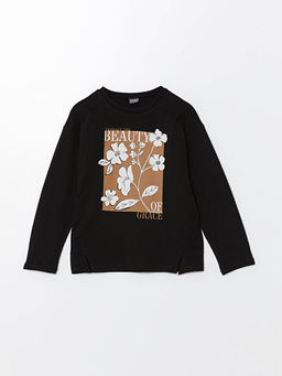 Bisiklet Yaka K?z ?ocuk Ti??rt