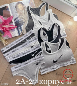 Комплект белья с женским топом и трусами - Bruno фото 5