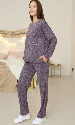 Брюки женские 156L10 сиреневый