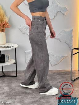 Джинсы палаццо с высокой посадкой - Bruno фото 2