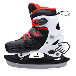 Коньки детские S черно-белый