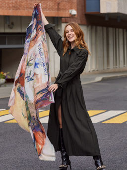 Платок жен. виск+шерсть 130х130 LG33-948-03