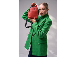 Сумка-рюкзак женский Lanotti 6610/Оранжевый