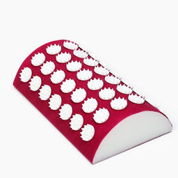 Аппликатор Кузнецова комплект, 144 колючки, спантекс, красный, 260×560 мм + валик 140×230