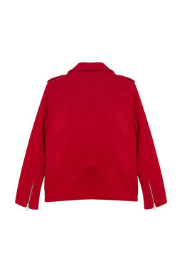 TRENDYOLMILLA Siyah Regular Kase Biker Ince Ceket Mont TWOAW25MO00131  фото 14