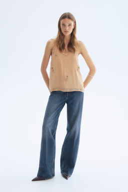 Top de tirantes con dise?o bordado - H&m фото 5