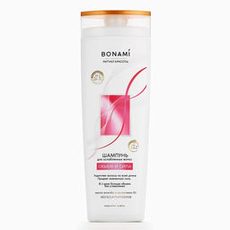Шампунь для ослабленных волос с маслом жожоба и провитамином В5, объём и сила, 400 мл, BONAMI