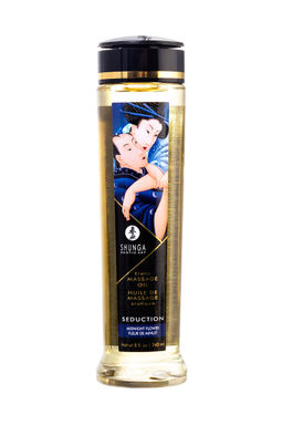 Масло для массажа Shunga Seduction Midnight flower, возбуждающее, 240 мл