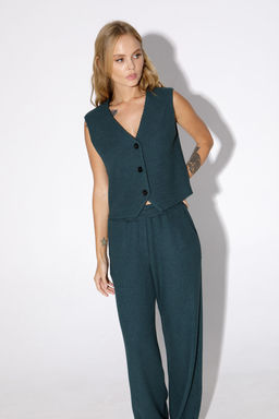 Жилет Pirs 5061 изумрудный  фото 4