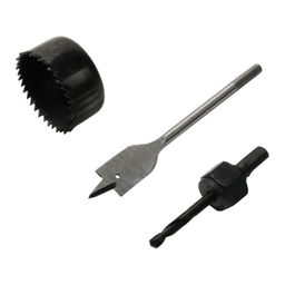 Набор сверл для врезки замков 3шт.: d6, 22, 54мм