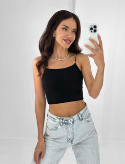 Топ Alan (черный) - Nadi bordo фото 4