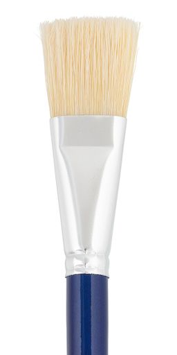 Кисть щетина VISTA-ARTISTA Gallery 30012-12 плоская 5 шт длинная ручка №12 фото 3