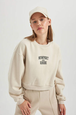 Толстый толстый свитшот Cool Oversize с круглым вырезом